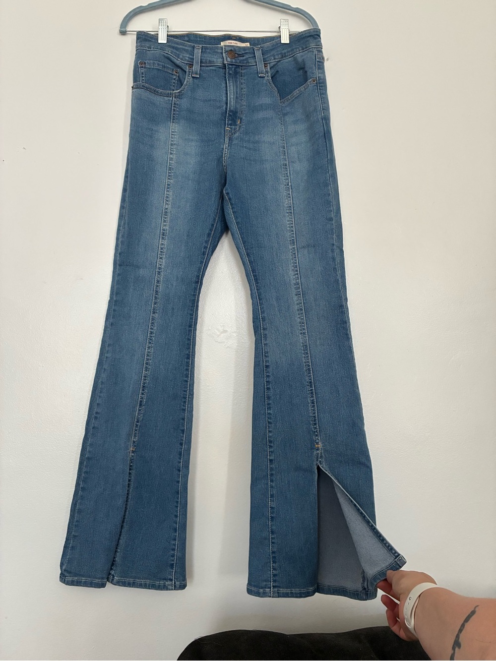 Levi's 726 flare jeans